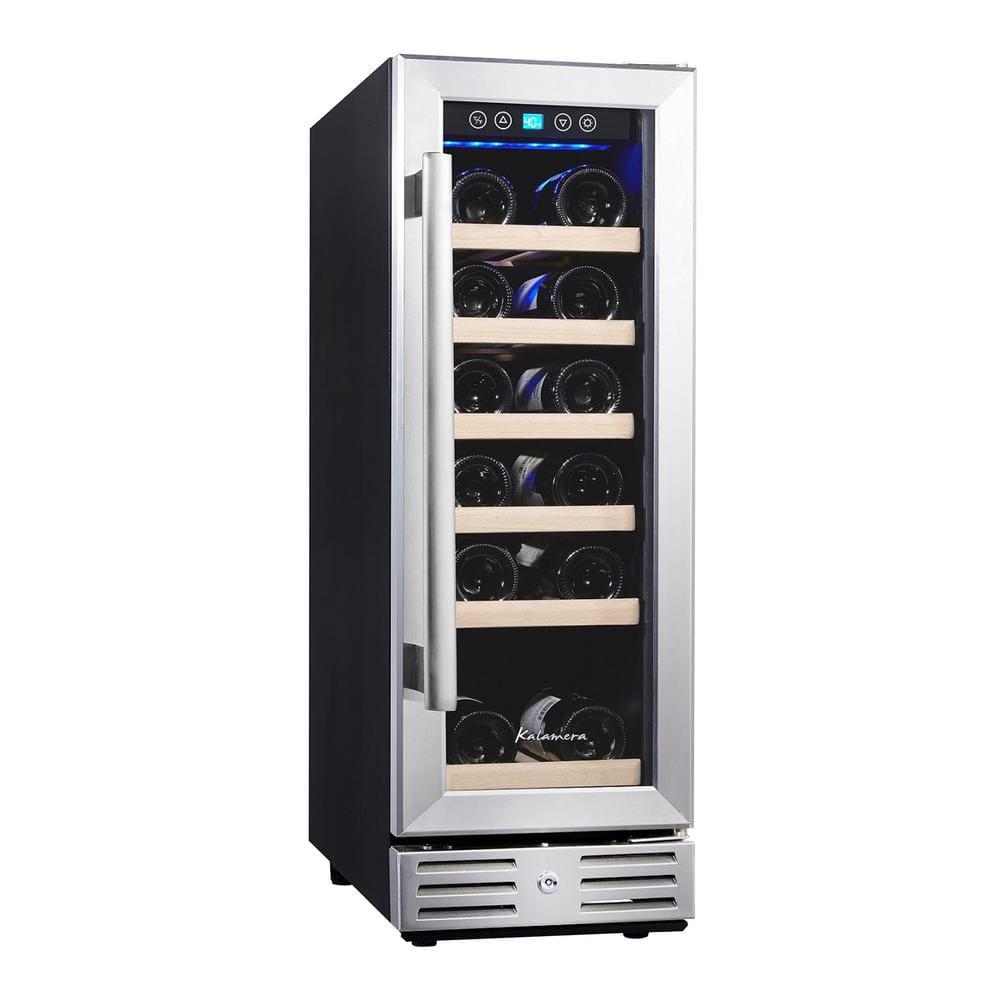 12 INCH WINE Cooler Storage Built in 18 Bottle Touch Control 6 Shelves