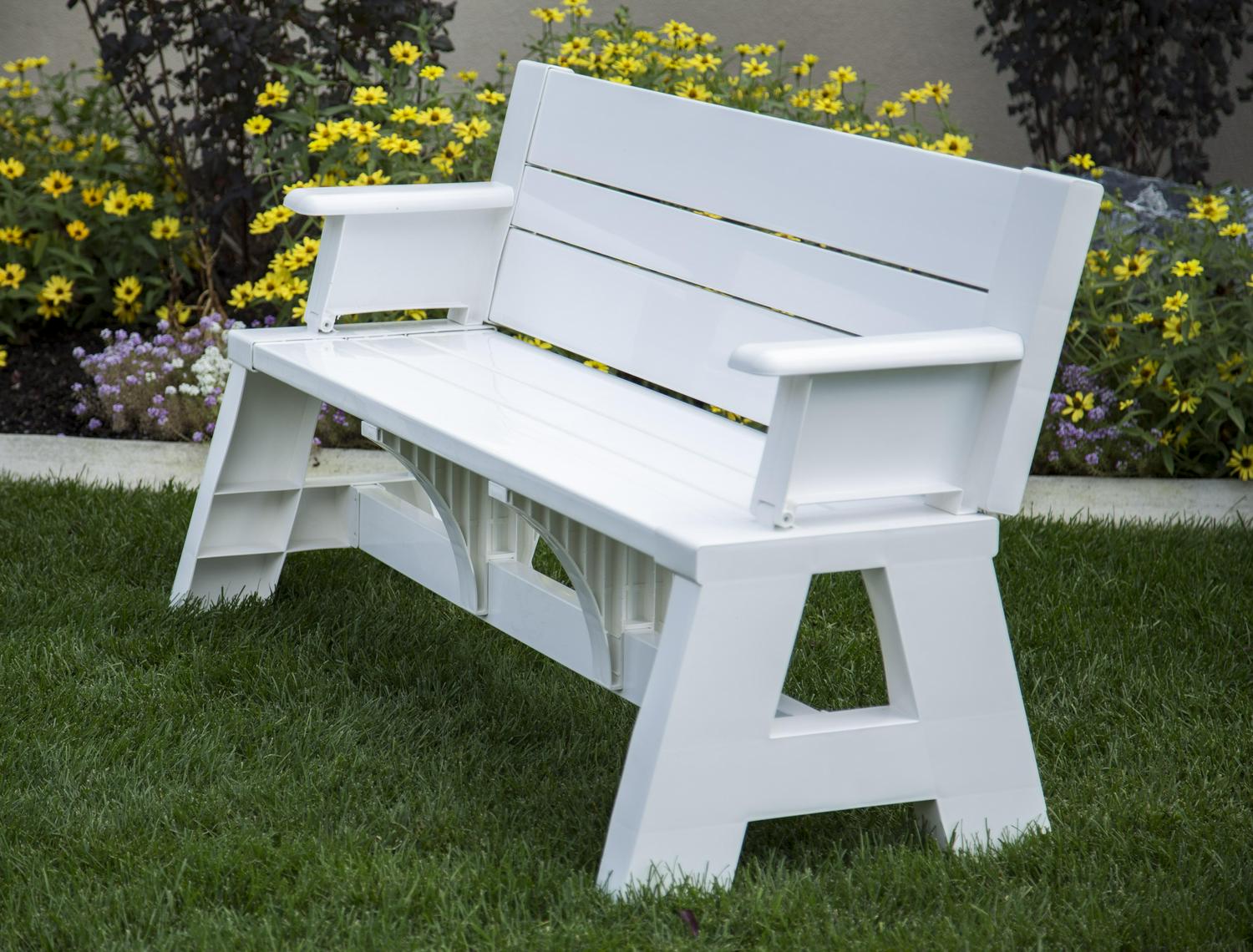 Convert-A-Bench Folding Picnic Table Bench | eBay