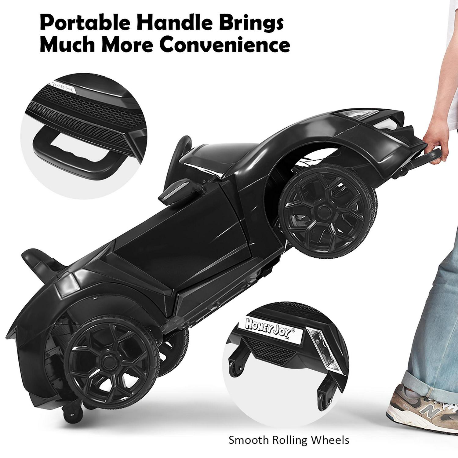 Kids Ride On Car 2.4G RC Electric Vehicle W/ Lights MP3 Openable Doors 12V - Picture 40 of 42