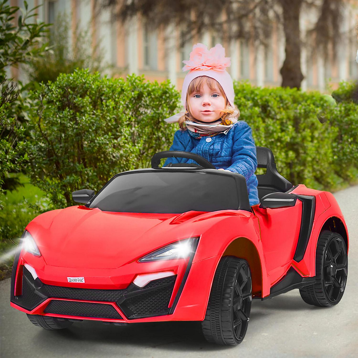Kids Ride On Car 2.4G RC Electric Vehicle W/ Lights MP3 Openable Doors 12V - Picture 25 of 42