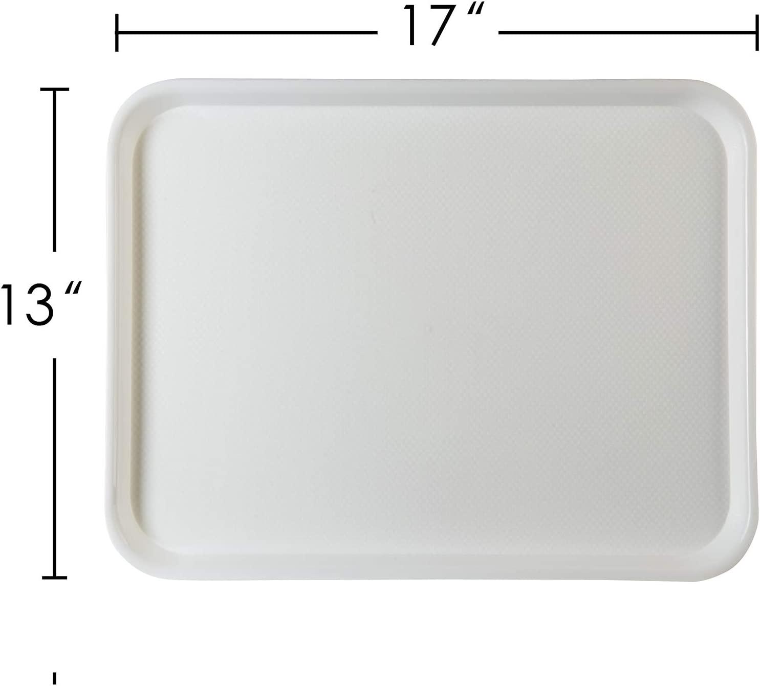 Eslite Rectangular Plastic Serving Trays,Fast Food Serving Cafeteria T –  Advanced Mixology