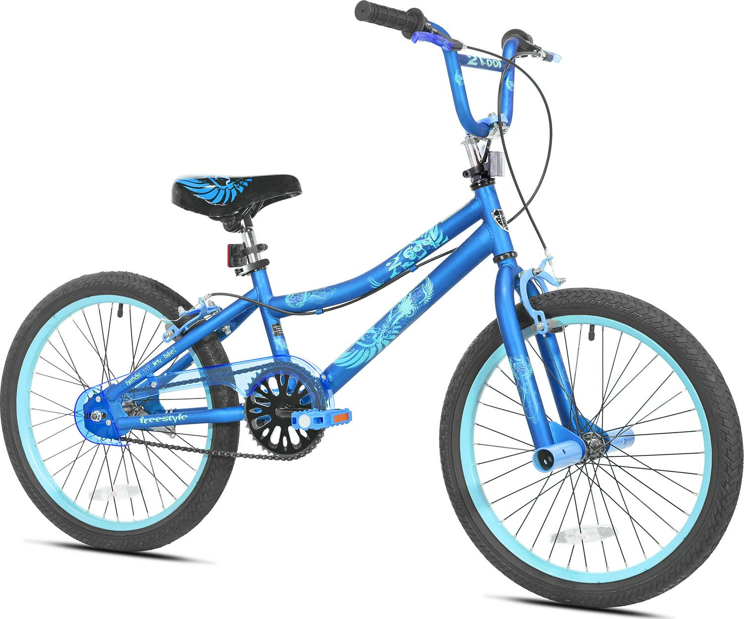 light blue 20 inch bike