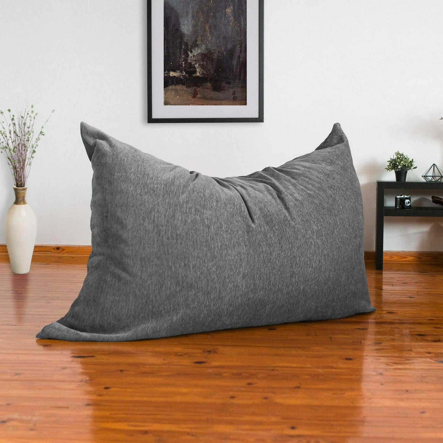 Jaxx floor pillow bean bag lounger with best sale chenille cover