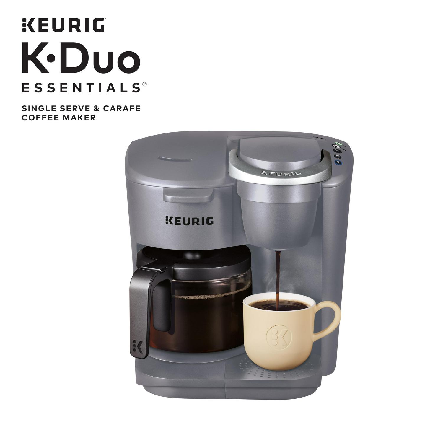 Keurig 125 K-Duo Essentials Single Serve & Carafe Coffee Maker