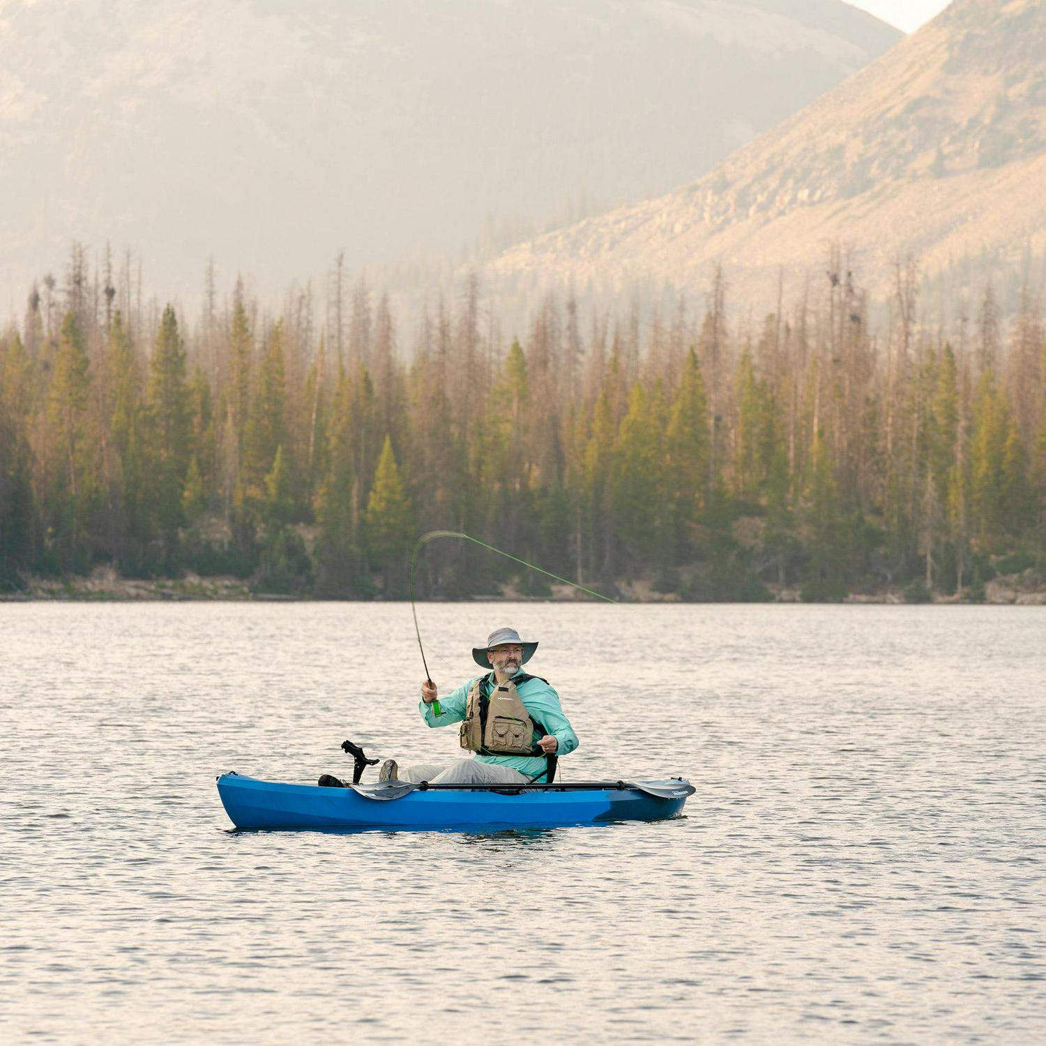 Lifetime Tamarack Angler 10 ft Fishing Kayak (Paddle Included