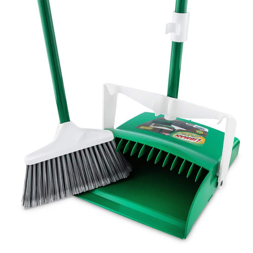 Lobby Broom and Dustpan Cleaning Set Commercial Floor Sweep