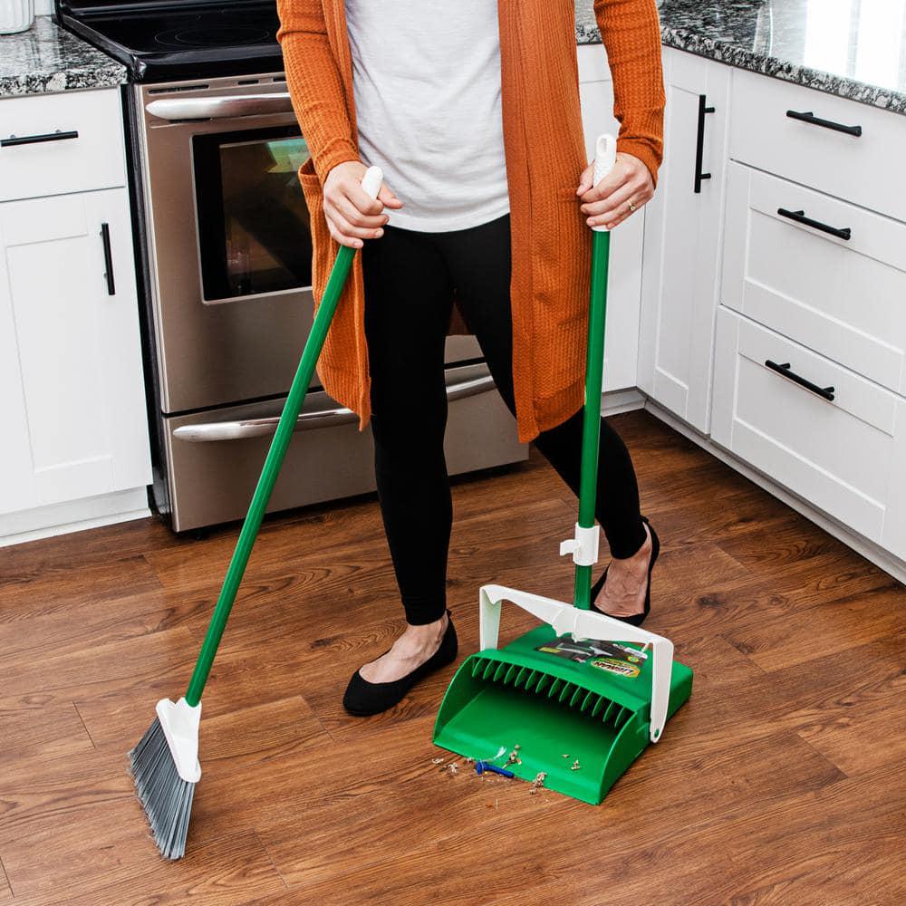 Lobby Broom and Dustpan Cleaning Set Commercial Floor Sweep