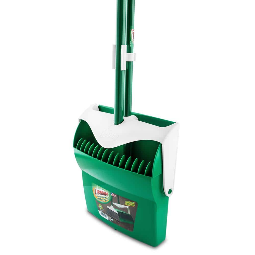 Lobby Broom and Dustpan Cleaning Set Commercial Floor Sweep