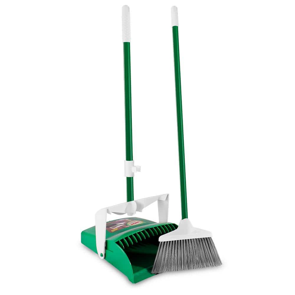 Lobby Broom and Dustpan Cleaning Set Commercial Floor Sweep