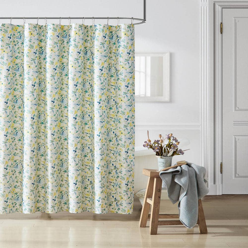 Cotton shower clearance curtain