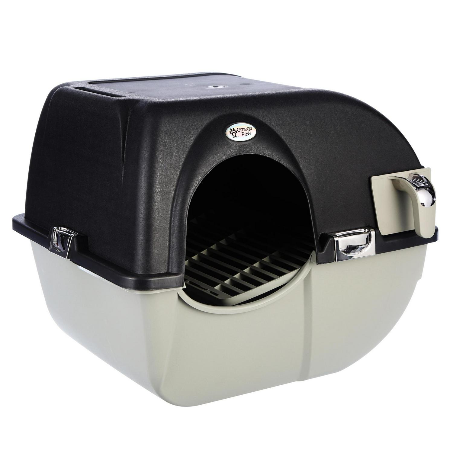 Cat Litter Box Enclosed Large Kitty Toilet Box Tray Self-Cleaning Hooded Cat - Picture 7 of 7