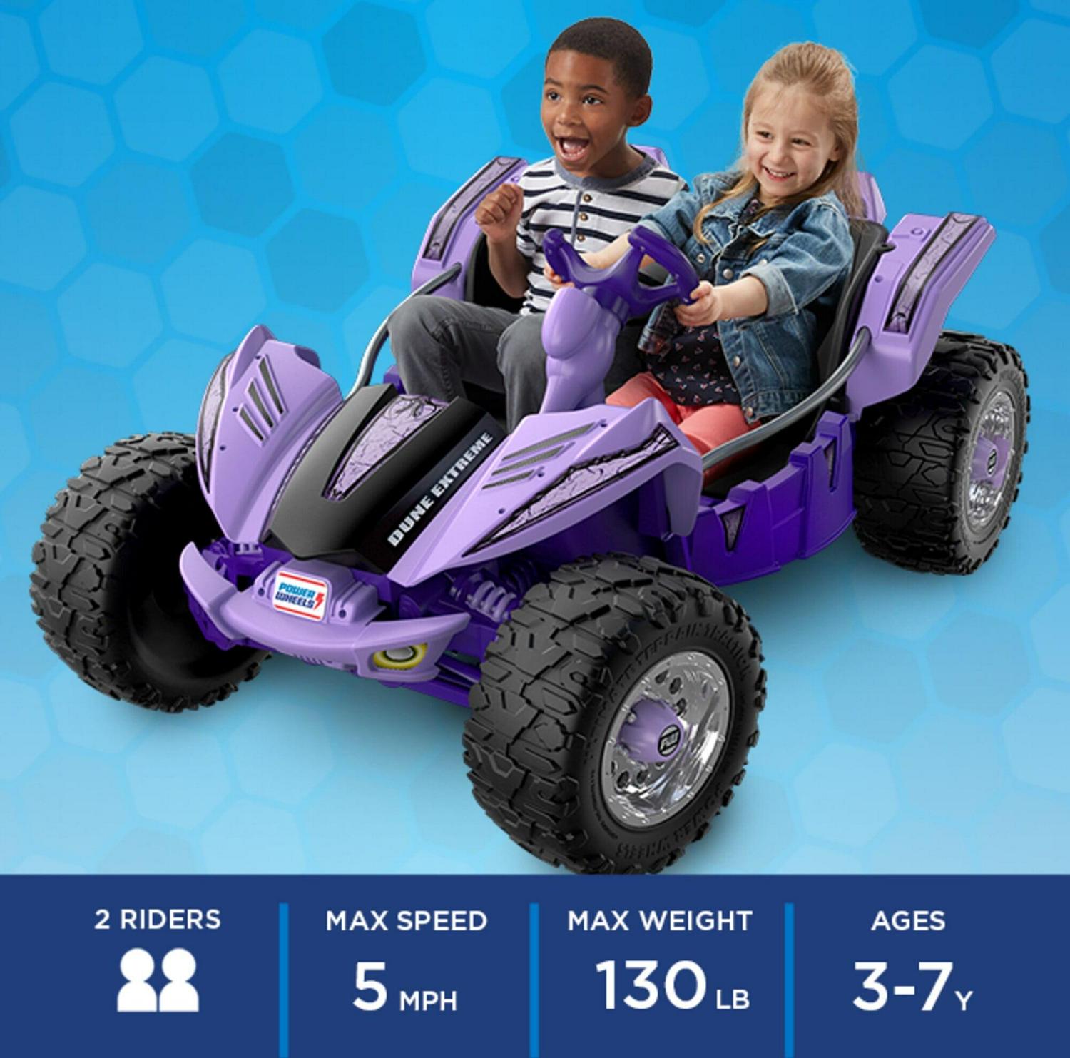 Power wheels dune store racer blue