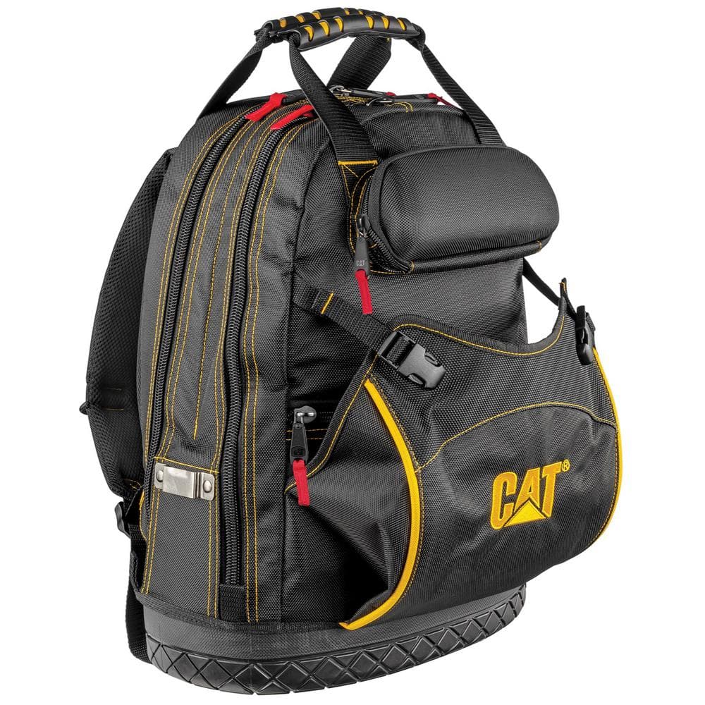 CAT Tool Bag 2 Separate Interior Compartments+28 Interior Pockets+Cushioned