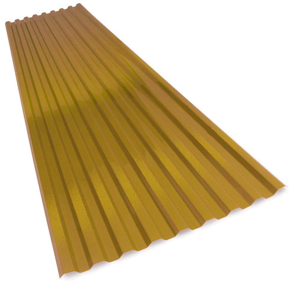 26 In X 6 Ft Brick Polycarbonate Roof Panel Corrugated Strength Fiberglass NEW - Picture 34 of 148