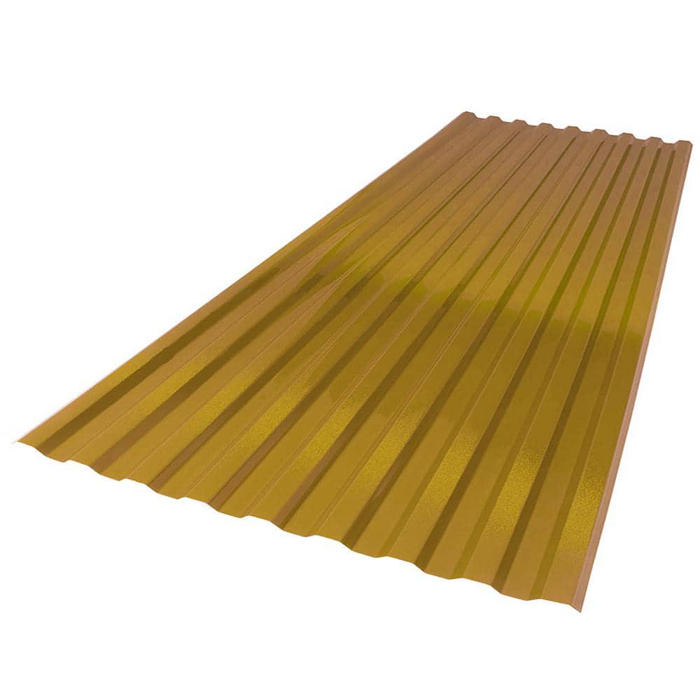26 In X 6 Ft Brick Polycarbonate Roof Panel Corrugated Strength Fiberglass NEW - Picture 33 of 148