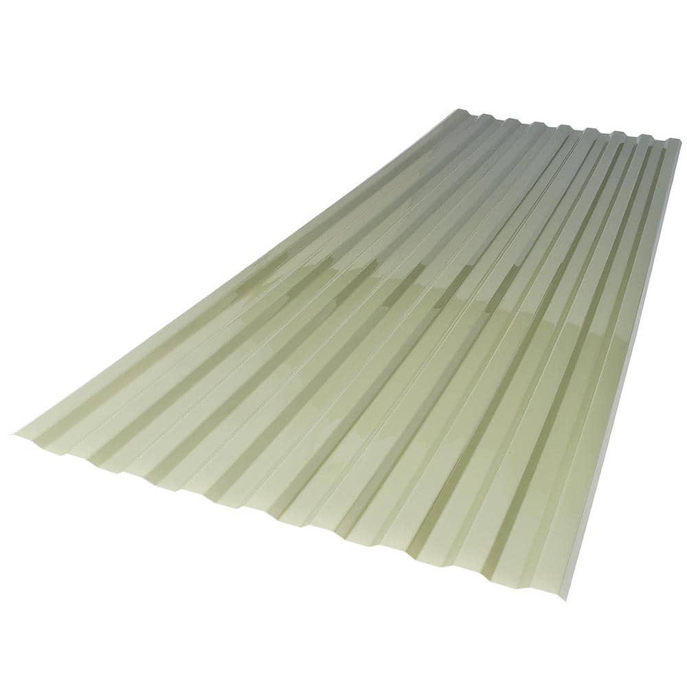 26 In X 6 Ft Brick Polycarbonate Roof Panel Corrugated Strength Fiberglass NEW - Picture 117 of 148