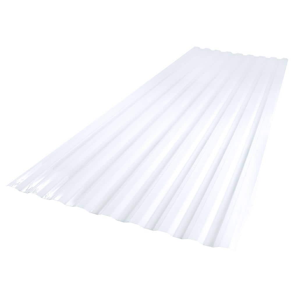 26 In X 6 Ft Brick Polycarbonate Roof Panel Corrugated Strength Fiberglass NEW - Picture 42 of 148