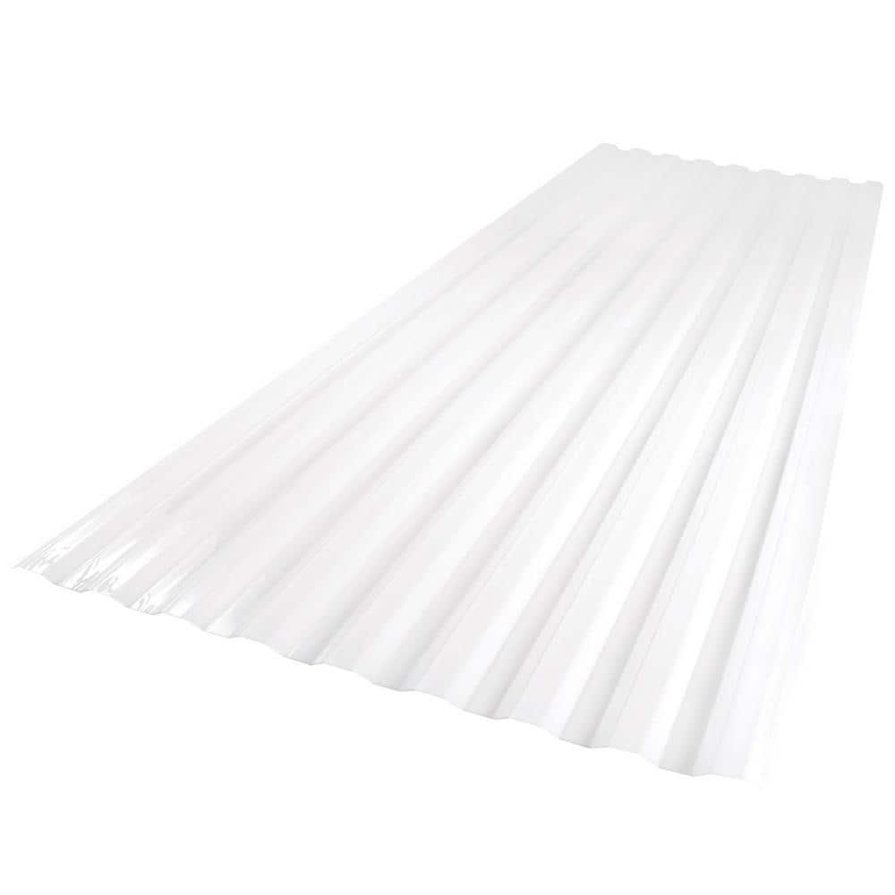 26 In X 6 Ft Brick Polycarbonate Roof Panel Corrugated Strength Fiberglass NEW - Picture 93 of 148