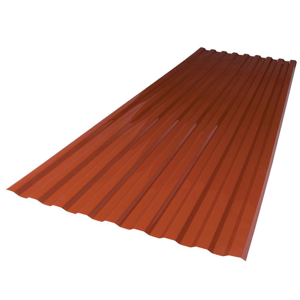 26 In X 6 Ft Brick Polycarbonate Roof Panel Corrugated Strength Fiberglass NEW - Picture 125 of 148