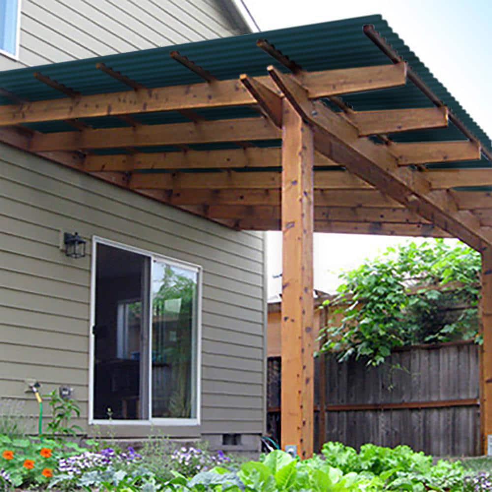 26 In X 6 Ft Brick Polycarbonate Roof Panel Corrugated Strength Fiberglass NEW - Picture 80 of 148