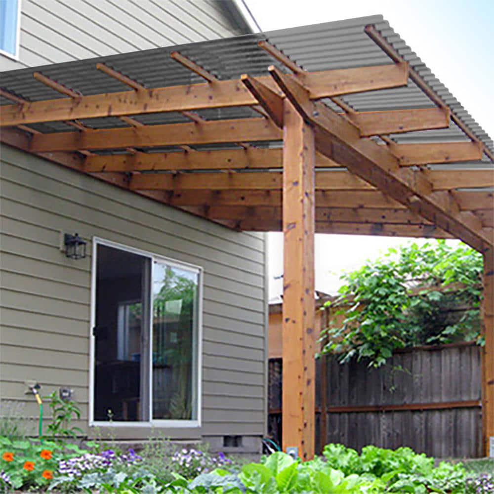 26 In X 6 Ft Brick Polycarbonate Roof Panel Corrugated Strength Fiberglass NEW - Picture 136 of 148