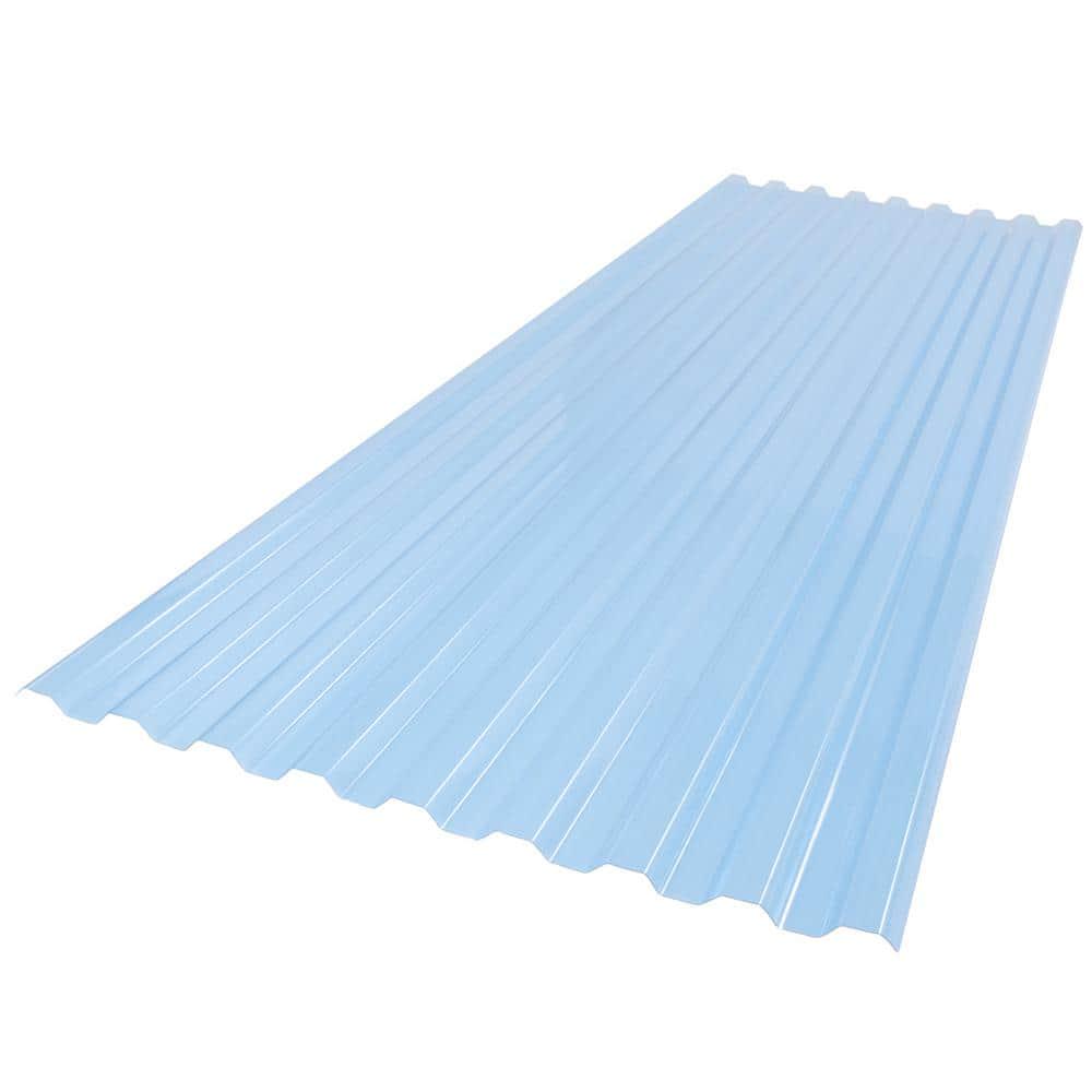 26 In X 6 Ft Brick Polycarbonate Roof Panel Corrugated Strength Fiberglass NEW - Picture 85 of 148