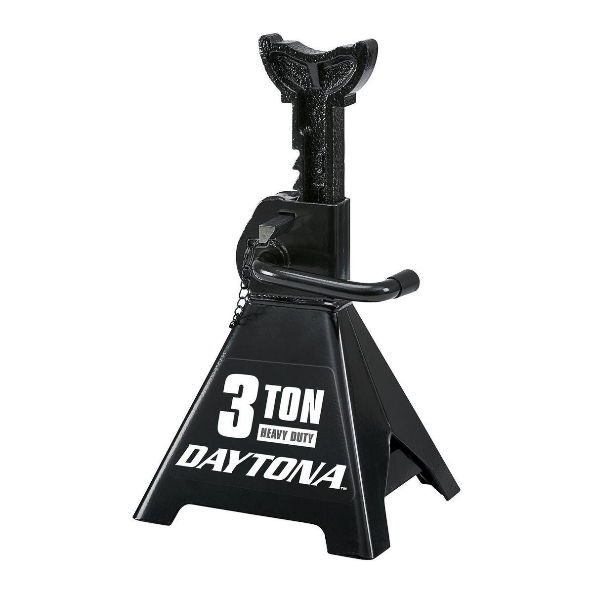 3 Ton Heavy Duty Ratcheting Jack Stands, Black