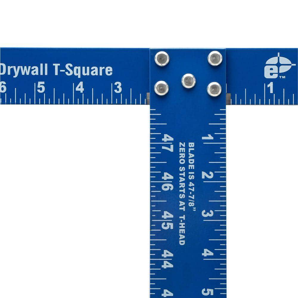 48 In. Drywall T-Square, Aluminum