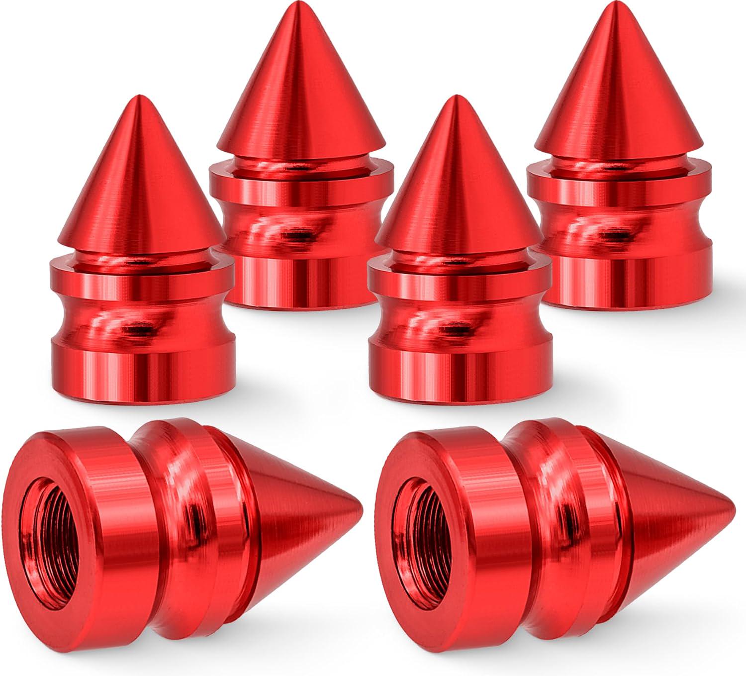8PCS American Flag Tire Valve Stem Caps, Black Premium Alloy Wheel Valve Covers, - Picture 29 of 35