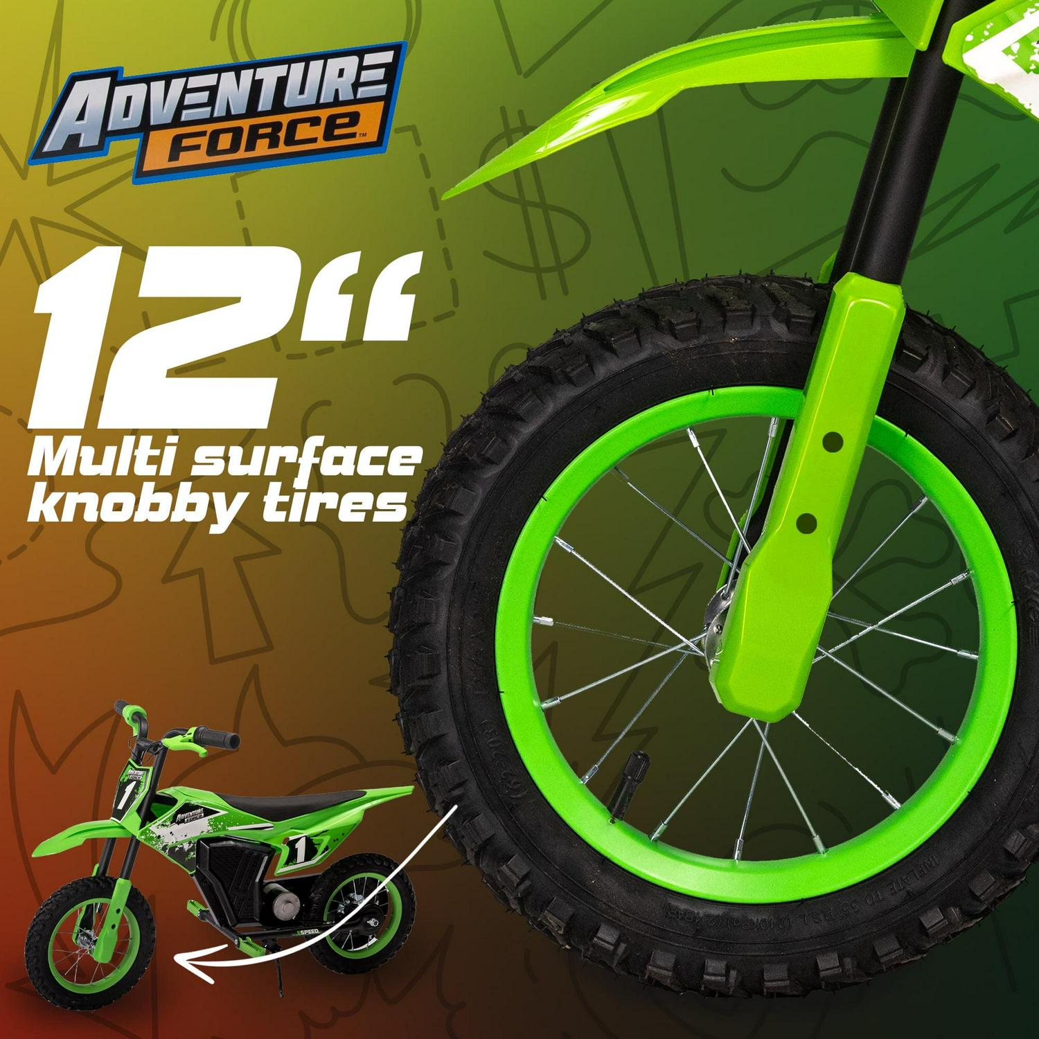 12V Mini Electric Child Dirt Bike, Battery Powered Toy Motorcycle, Kids Ride On - Picture 25 of 31