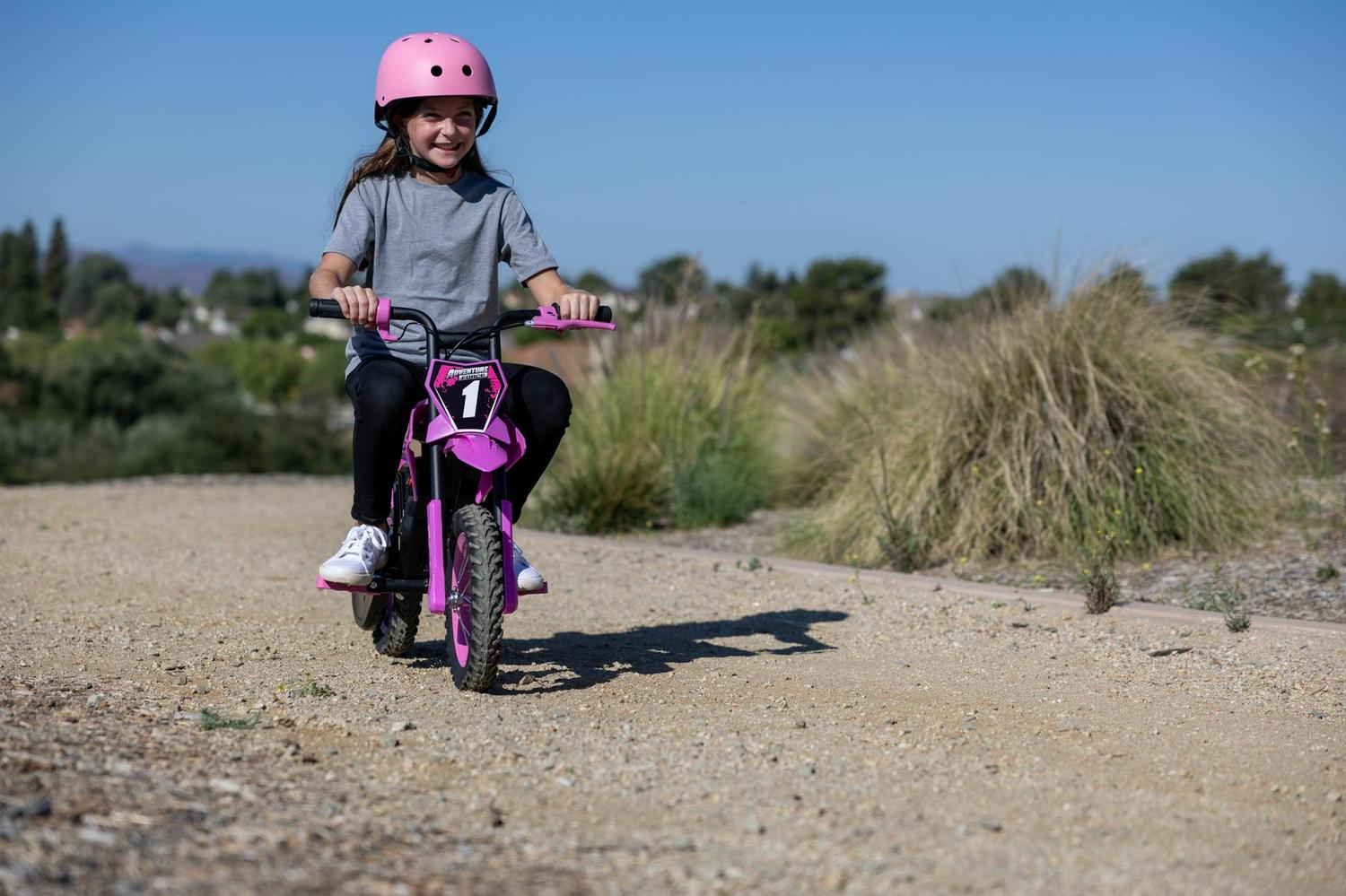12V Mini Electric Child Dirt Bike, Battery Powered Toy Motorcycle, Kids Ride On - Picture 15 of 31