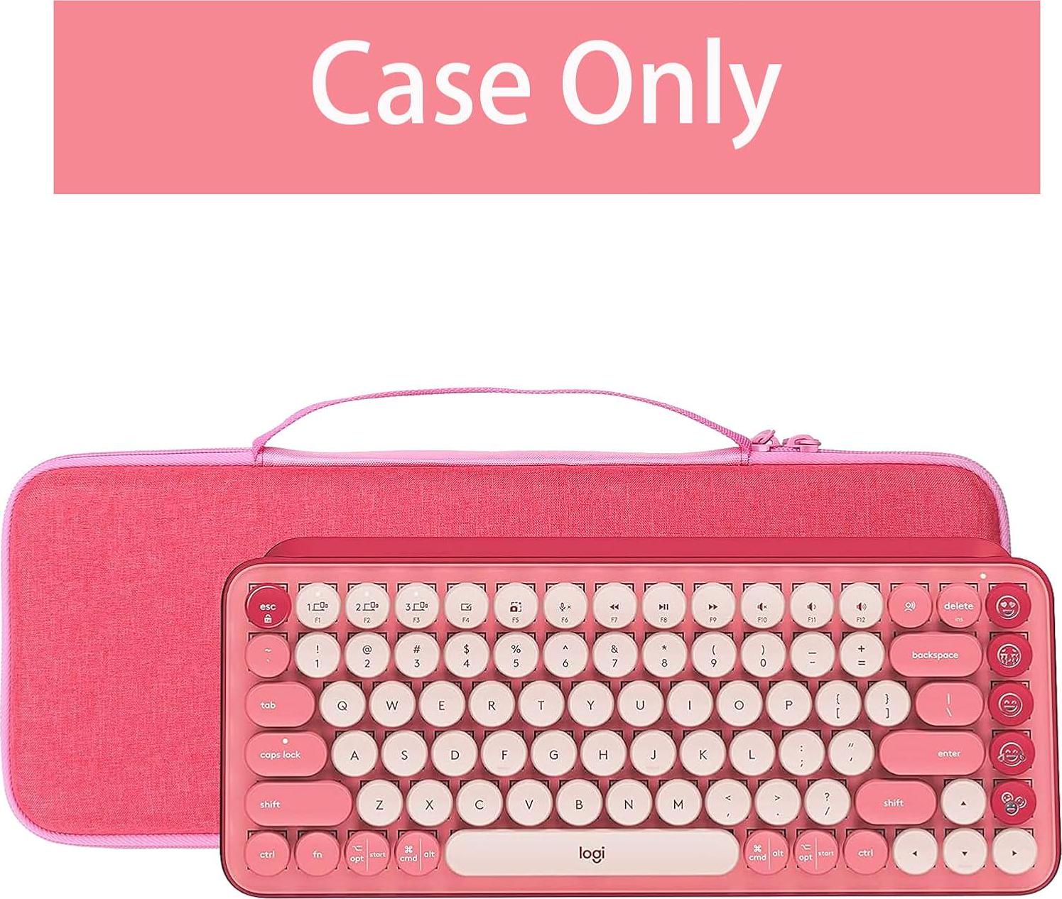Hartschalenkoffer für Logitech POP ICON Combo Tasten Mechanische Kabellose Tastatur - Bild 14 von 16