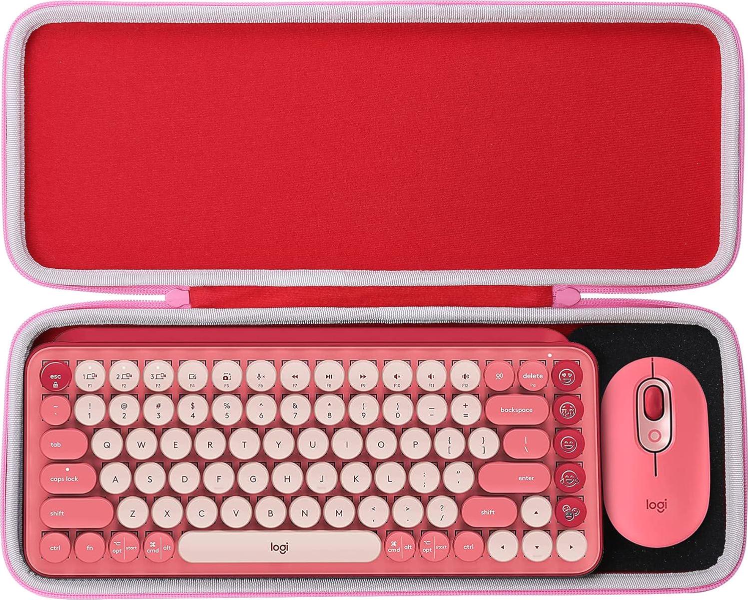 Hartschalenkoffer für Logitech POP ICON Combo Tasten Mechanische Kabellose Tastatur - Bild 9 von 16