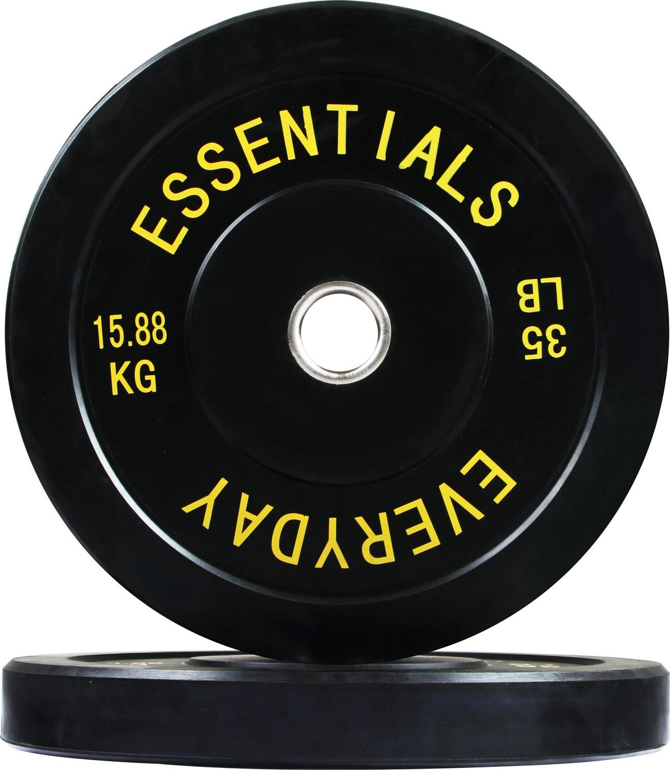 Olympic Bumper Plate Weight Plate with Steel Hub, Black or colored Set Home Gym - Picture 24 of 36