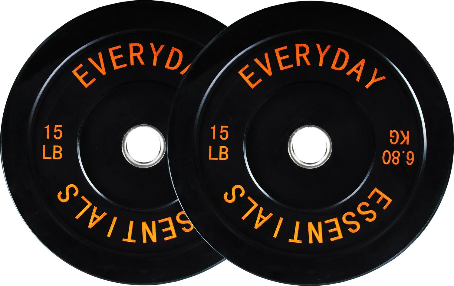 Olympic Bumper Plate Weight Plate with Steel Hub, Black or colored Set Home Gym - Picture 16 of 36