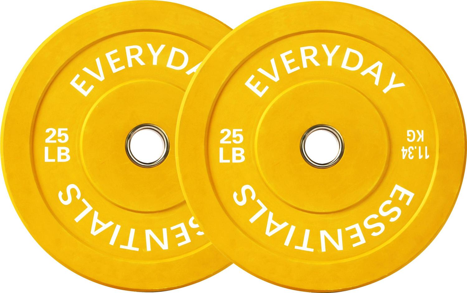 Olympic Bumper Plate Weight Plate with Steel Hub, Black or colored Set Home Gym - Picture 33 of 36