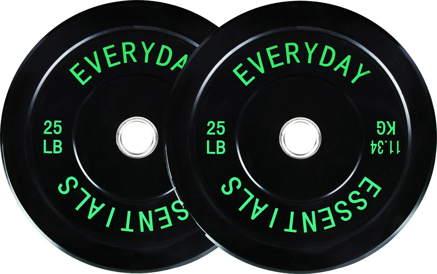 Olympic Bumper Plate Weight Plate with Steel Hub, Black or colored Set Home Gym - Picture 19 of 36