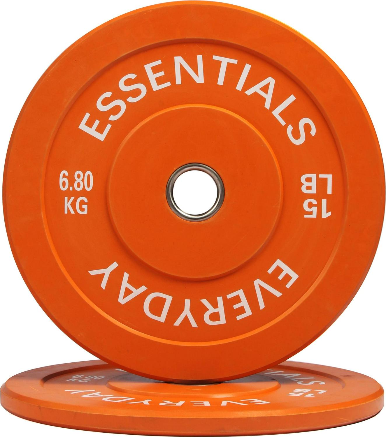 Olympic Bumper Plate Weight Plate with Steel Hub, Black or colored Set Home Gym - Picture 31 of 36