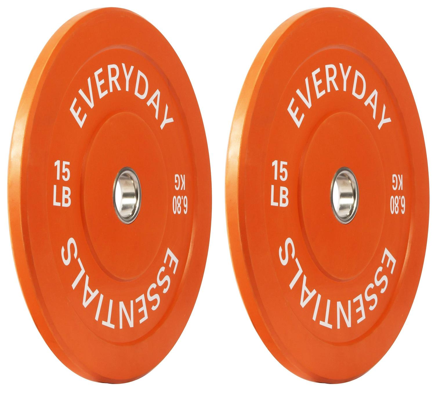 Olympic Bumper Plate Weight Plate with Steel Hub, Black or colored Set Home Gym - Picture 30 of 36