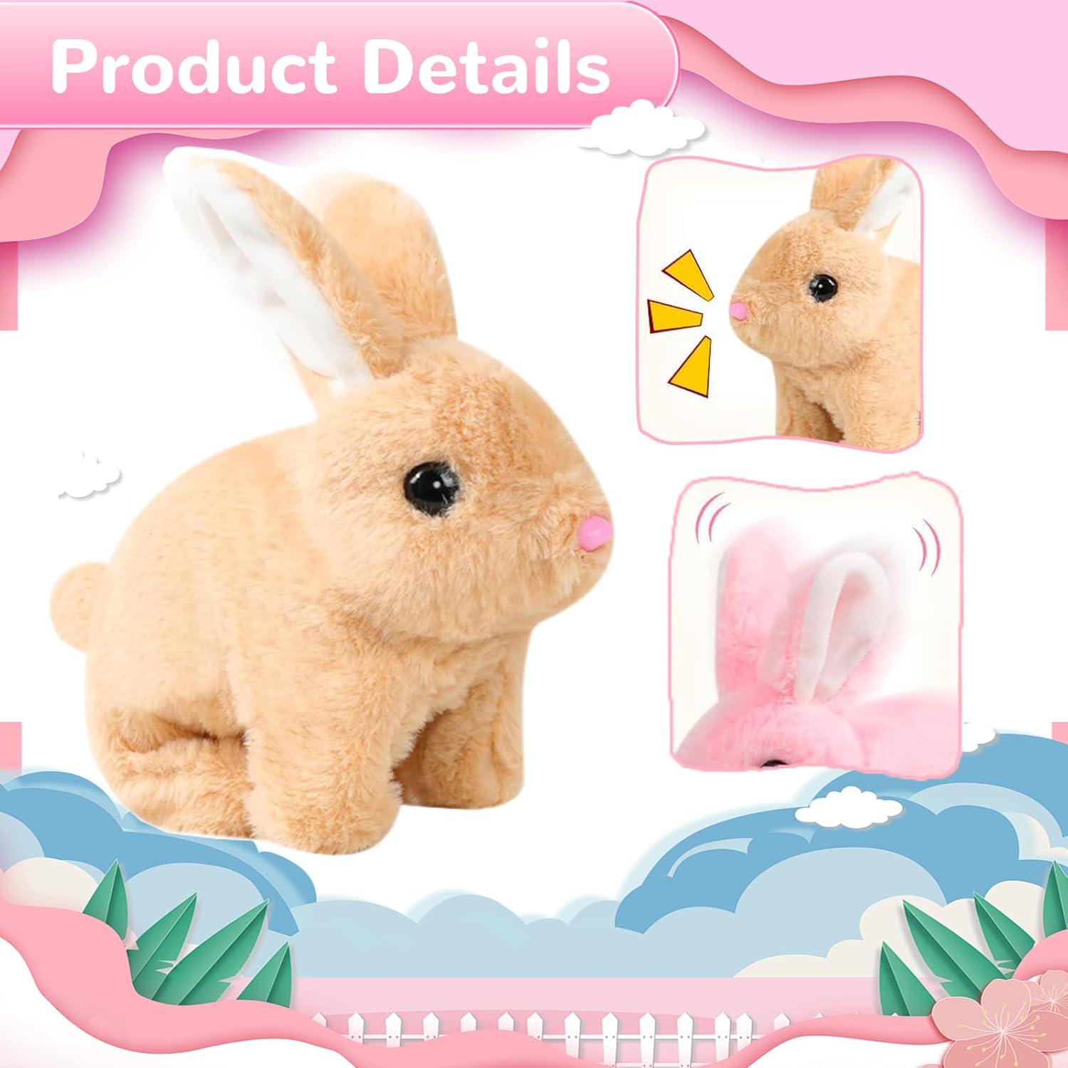 Bunby - My Realistic Bunny Toy, Interactive Realistic Bunny With Twitching And - Picture 7 of 16