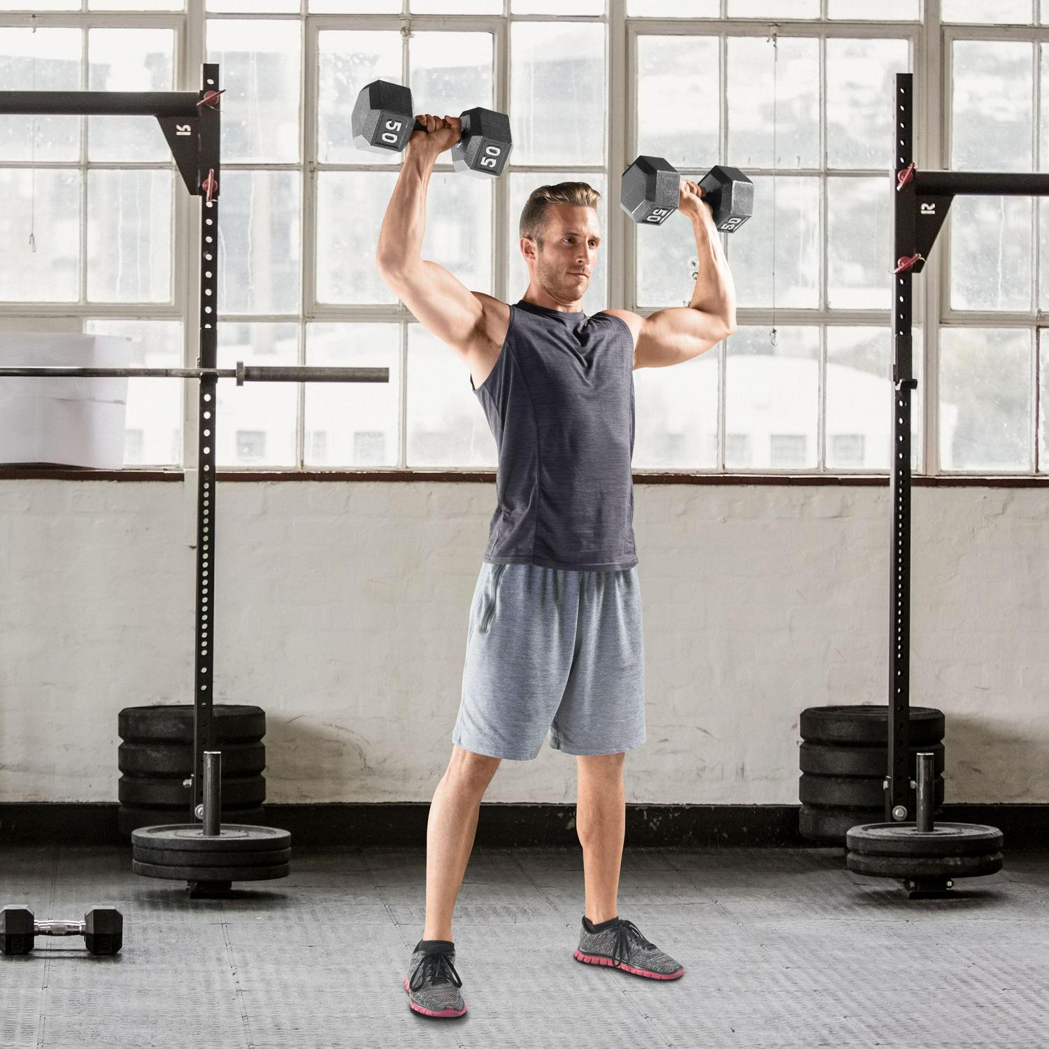 CAP Barbel Cast Iron Hex Dumbbell (Single)| Multiple Options - Bild 159 von 178