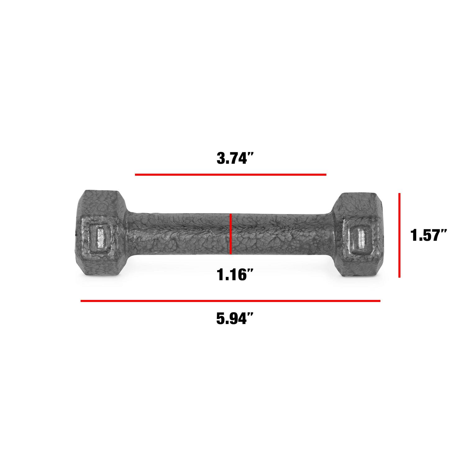 CAP Barbel Cast Iron Hex Dumbbell (Single)| Multiple Options - Bild 15 von 178