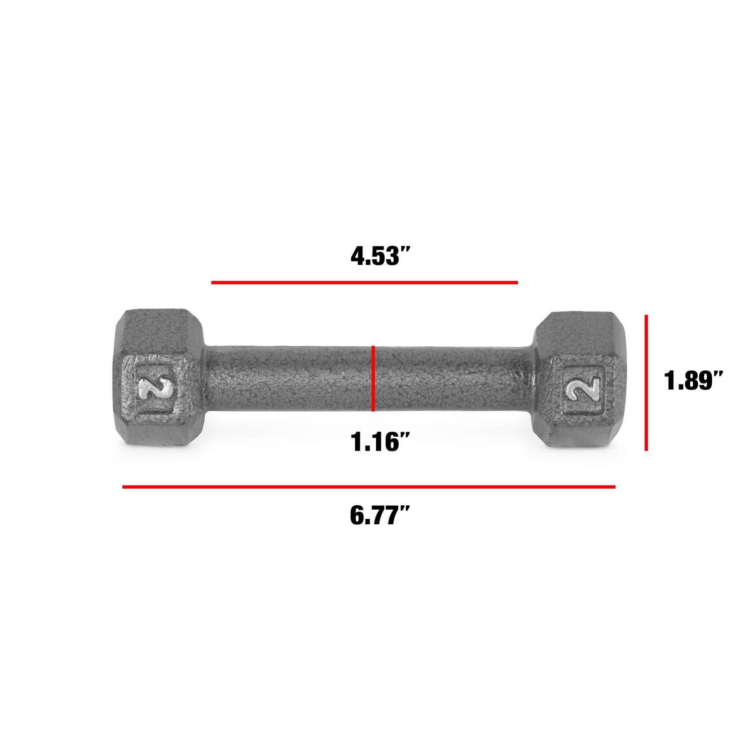 CAP Barbel Cast Iron Hex Dumbbell (Single)| Multiple Options - Bild 22 von 178