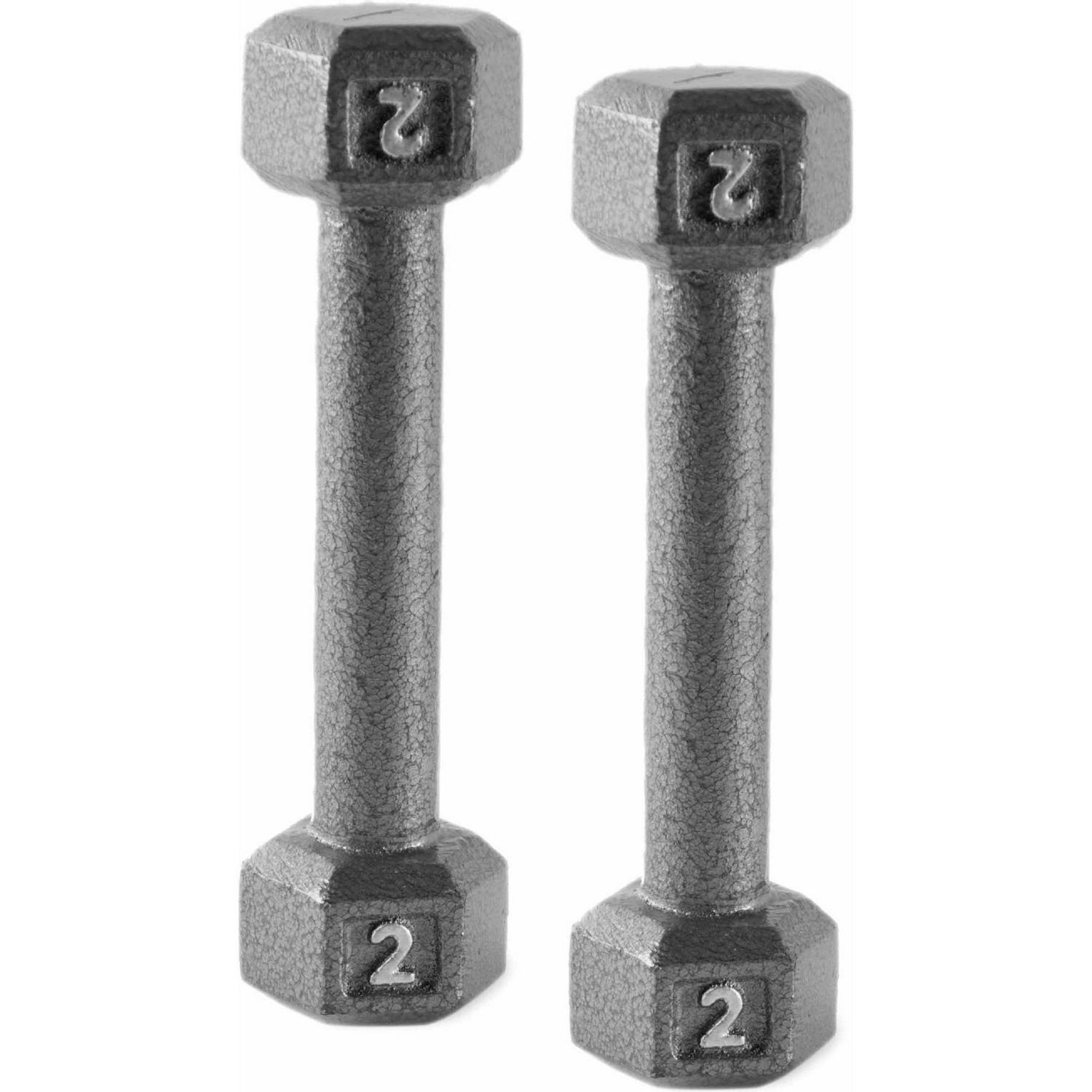 Barbell Cast Iron Dumbbell Weights, 15 / 20 / 25 Lb. Pair - Picture 21 of 65