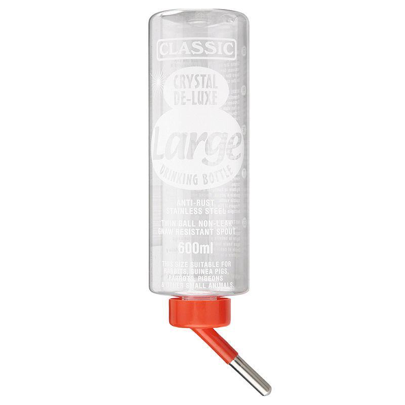 Sleek steel bottle