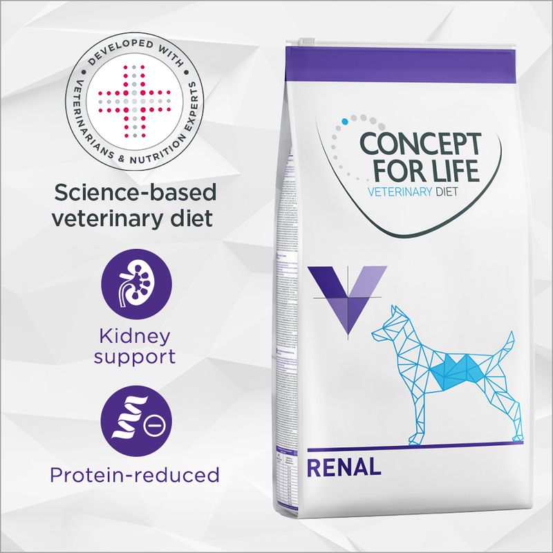 Renal dog food