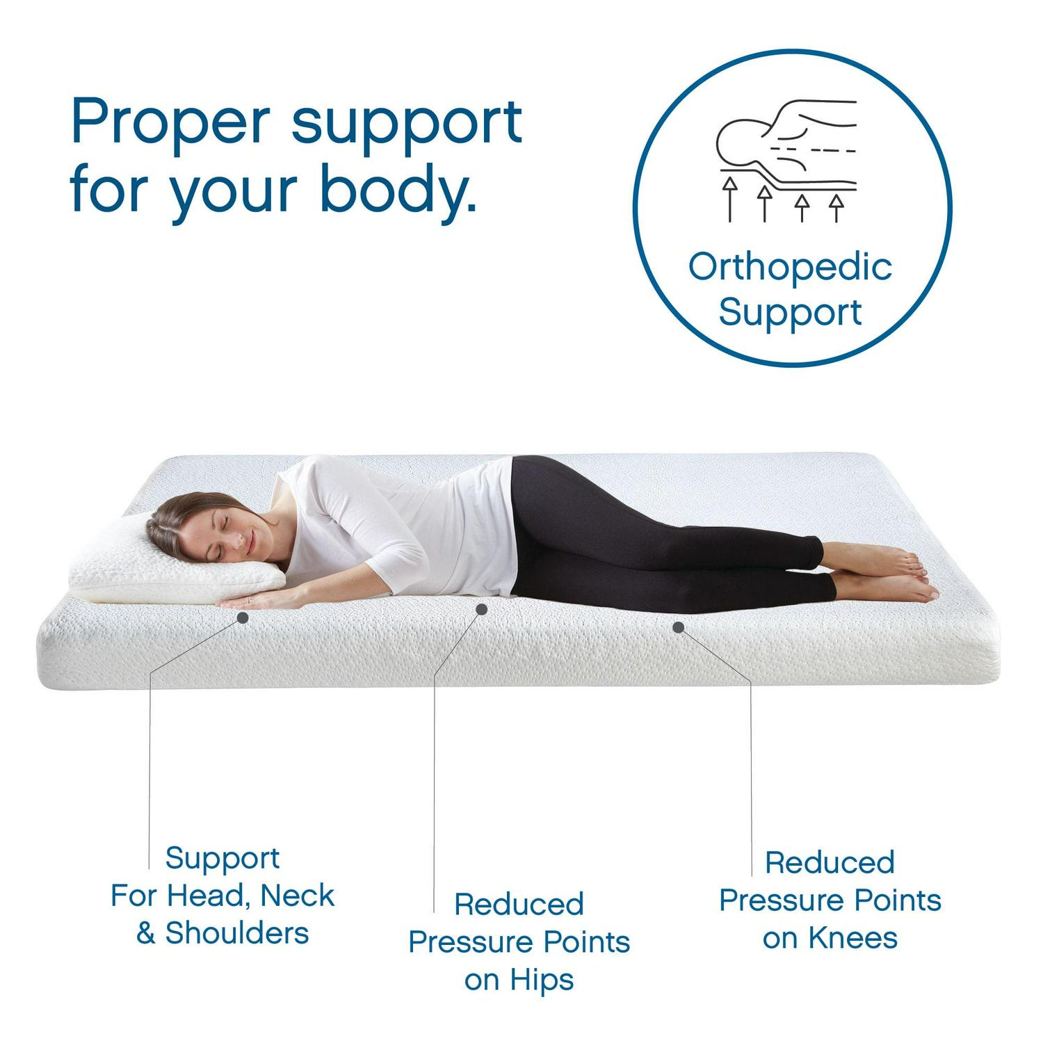 6"8"10"12"14" Twin Full Queen King Memory Foam Mattress,Cooling ,Breathable - Picture 65 of 72