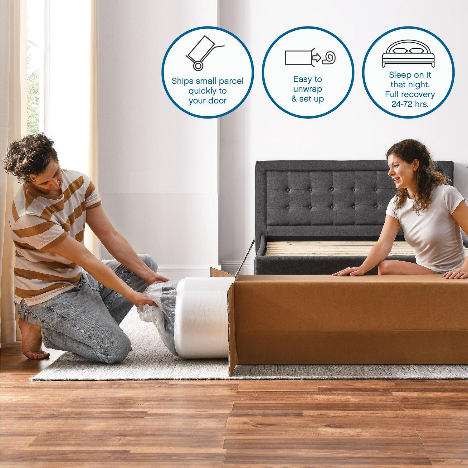 6"8"10"12"14" Twin Full Queen King Memory Foam Mattress,Cooling ,Breathable - Picture 63 of 72