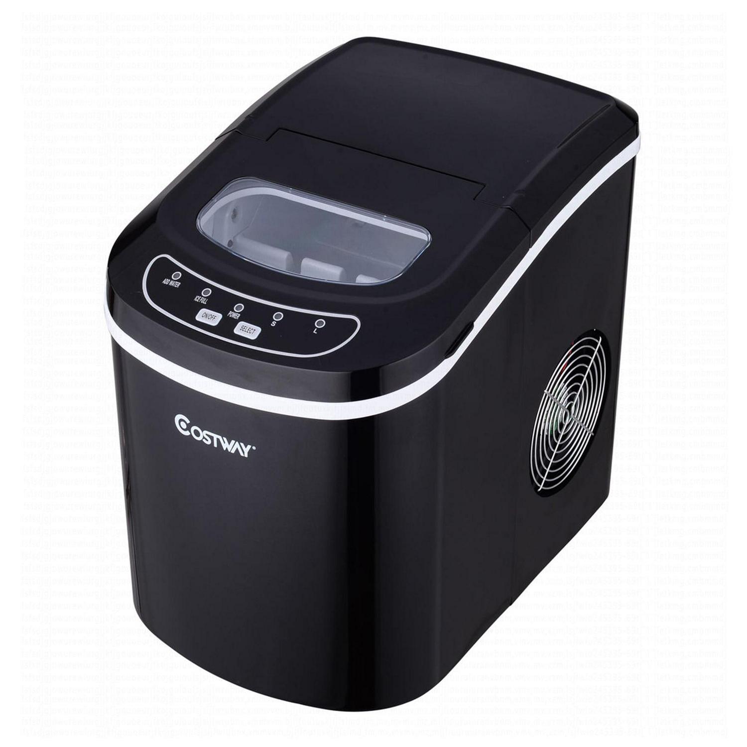 Portable Compact Electric Ice Maker Machine Mini Cube 26lb/Day