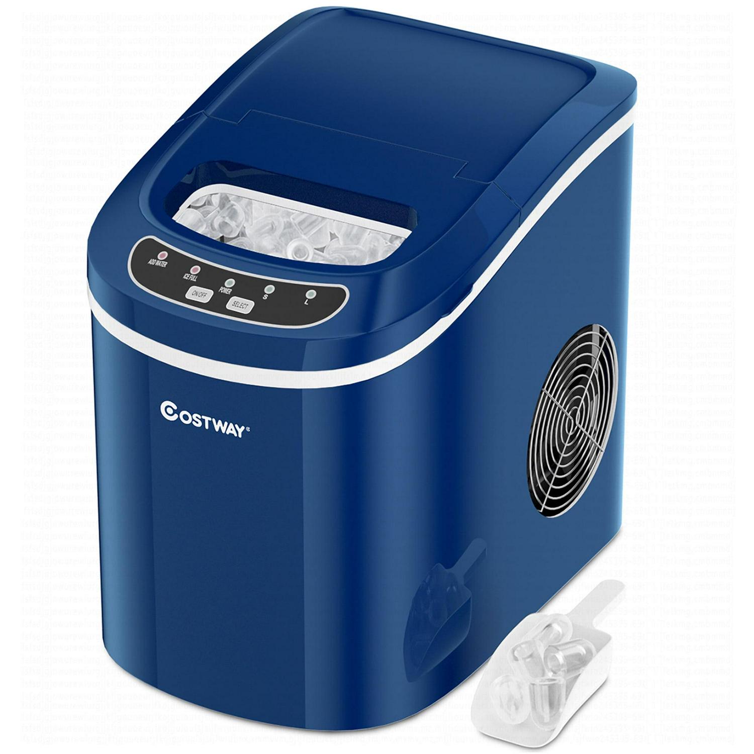 Portable Compact Electric Ice Maker Machine Mini Cube 26lb/Day